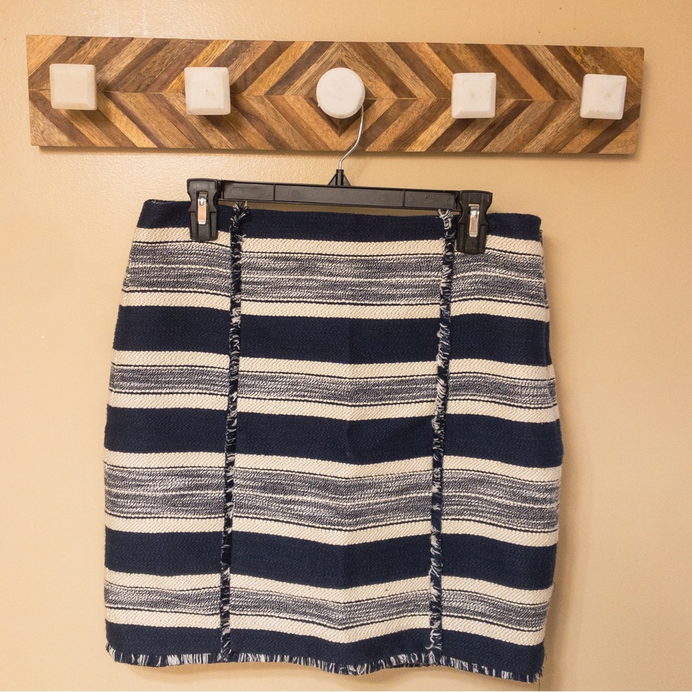 Striped Banana Republic Skirt